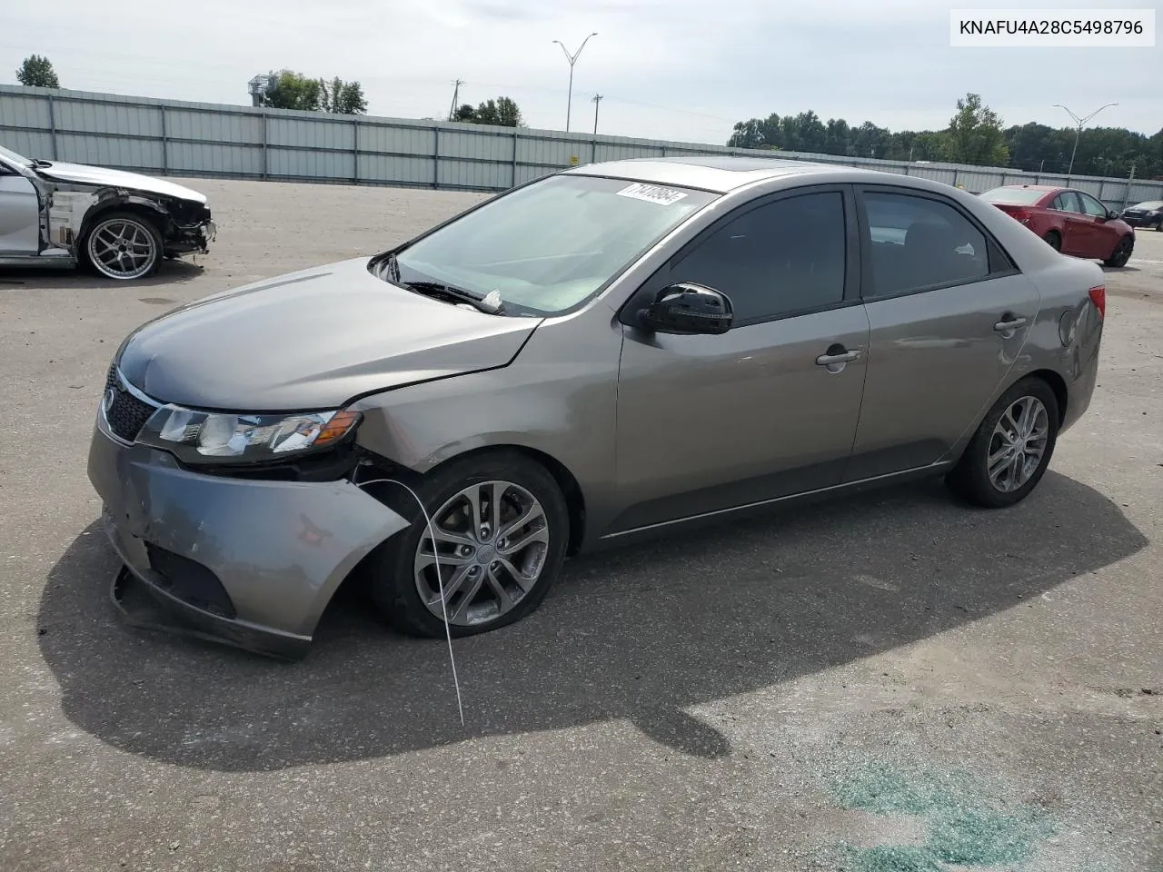 2012 Kia Forte Ex VIN: KNAFU4A28C5498796 Lot: 71410964