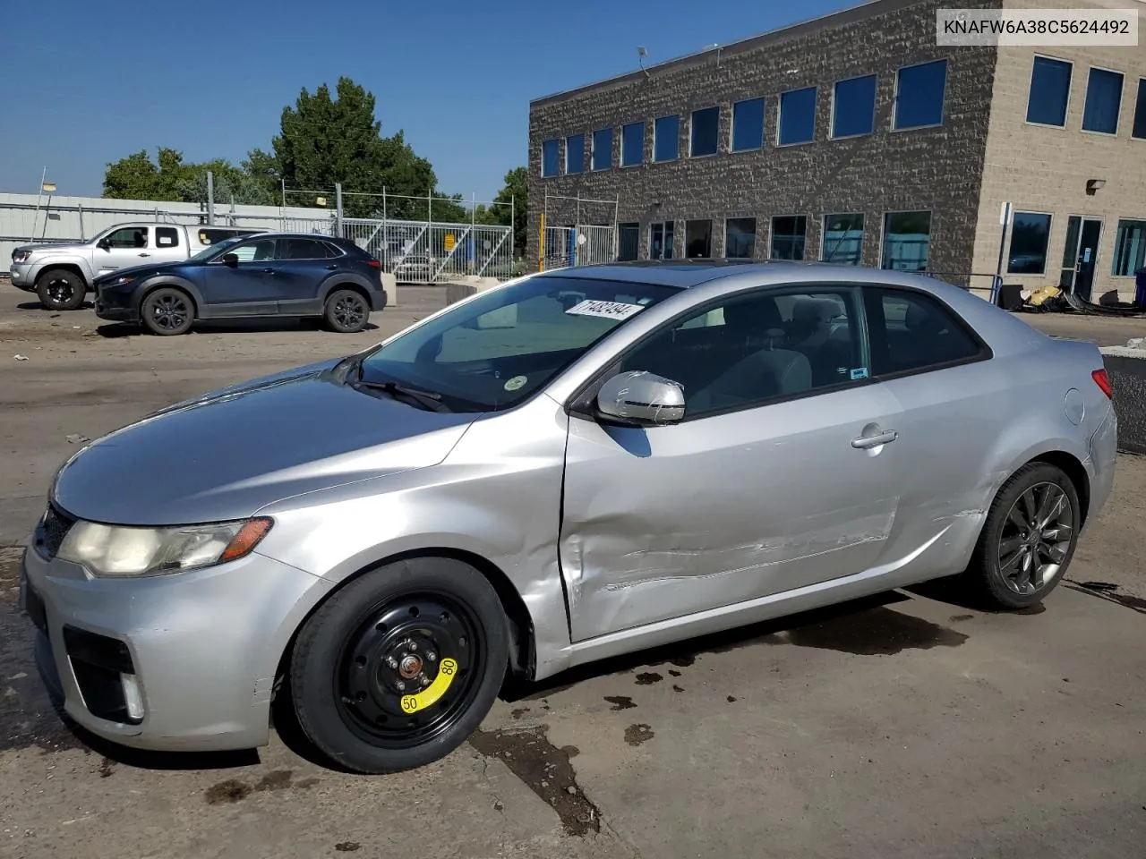 2012 Kia Forte Sx VIN: KNAFW6A38C5624492 Lot: 71482494