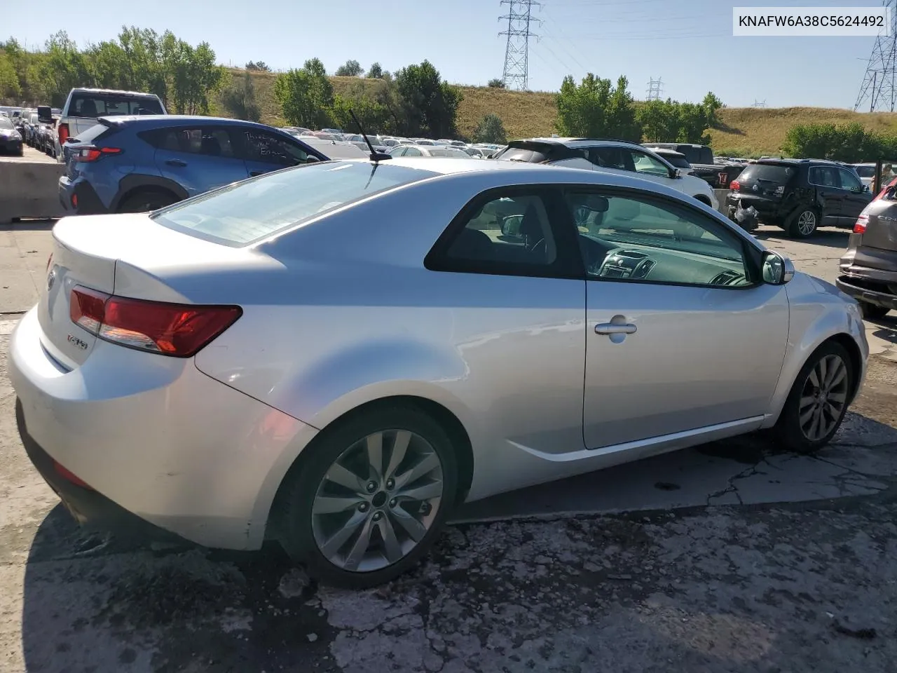 2012 Kia Forte Sx VIN: KNAFW6A38C5624492 Lot: 71482494