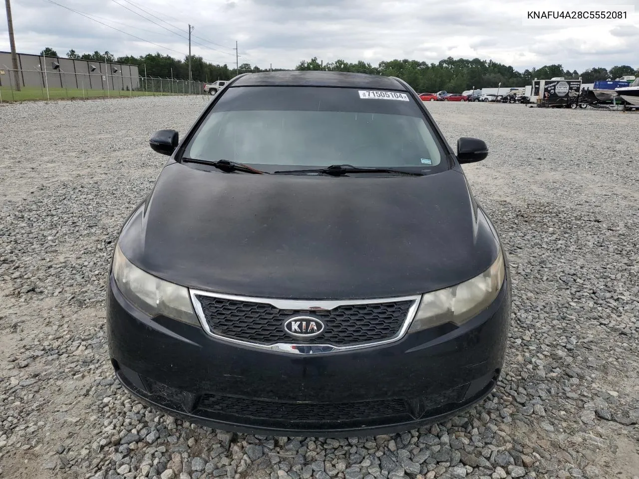 2012 Kia Forte Ex VIN: KNAFU4A28C5552081 Lot: 71505104