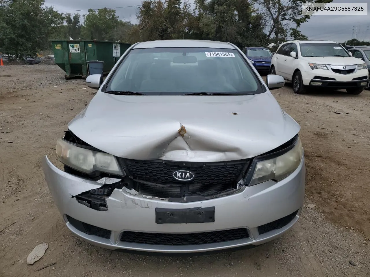 2012 Kia Forte Ex VIN: KNAFU4A29C5587325 Lot: 71541364