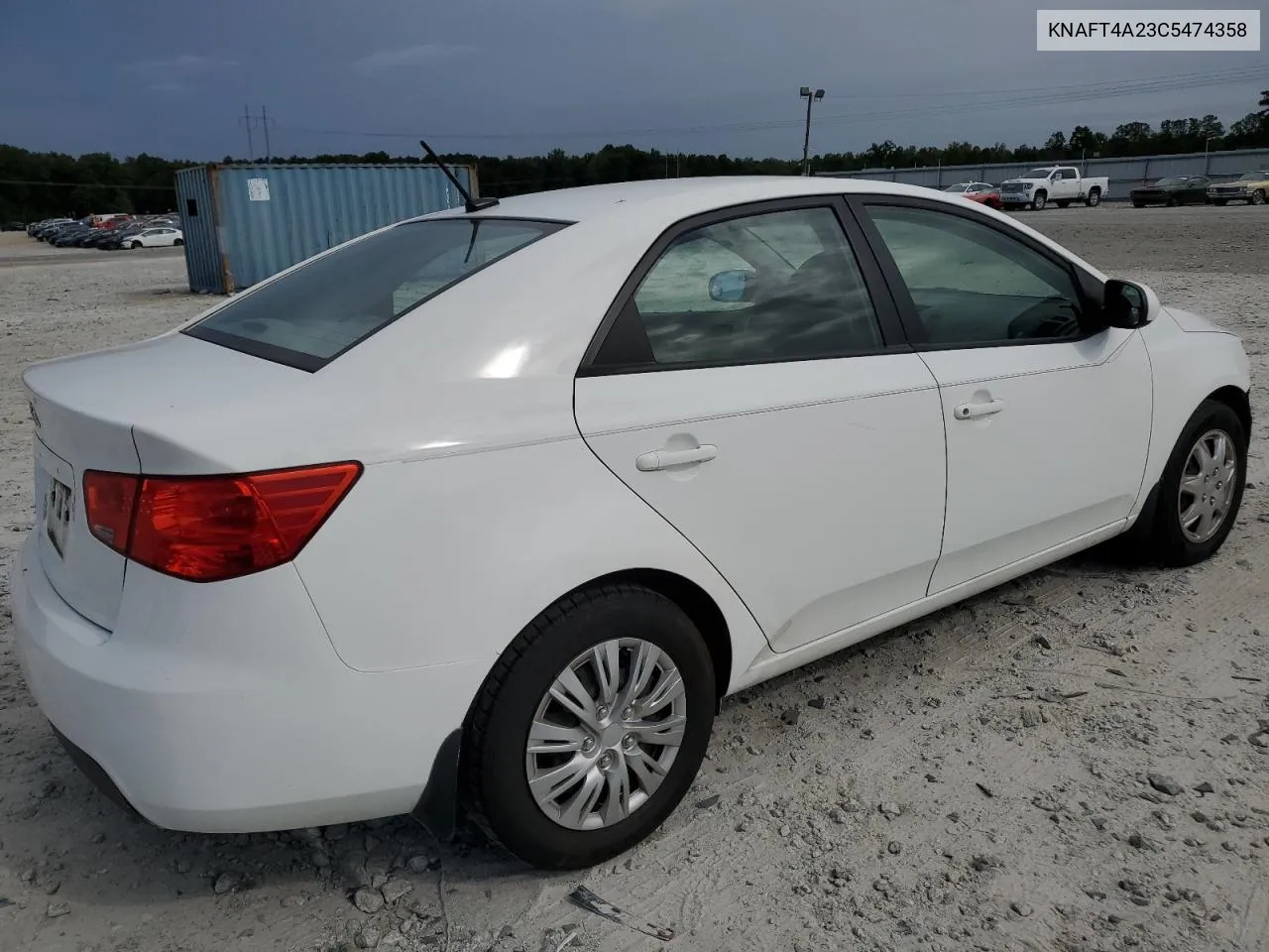 KNAFT4A23C5474358 2012 Kia Forte Lx