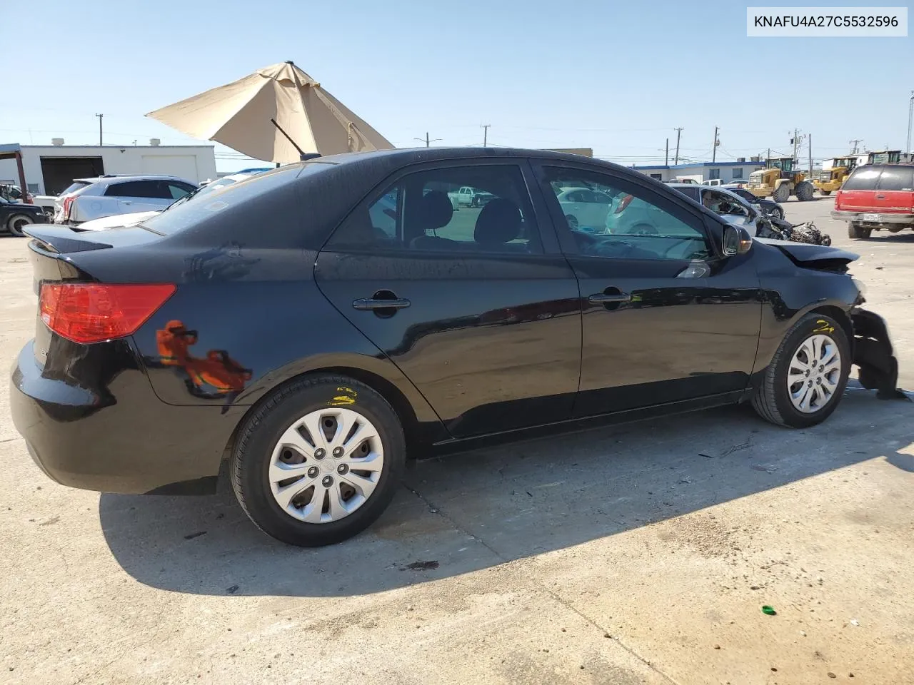 2012 Kia Forte Ex VIN: KNAFU4A27C5532596 Lot: 71670104