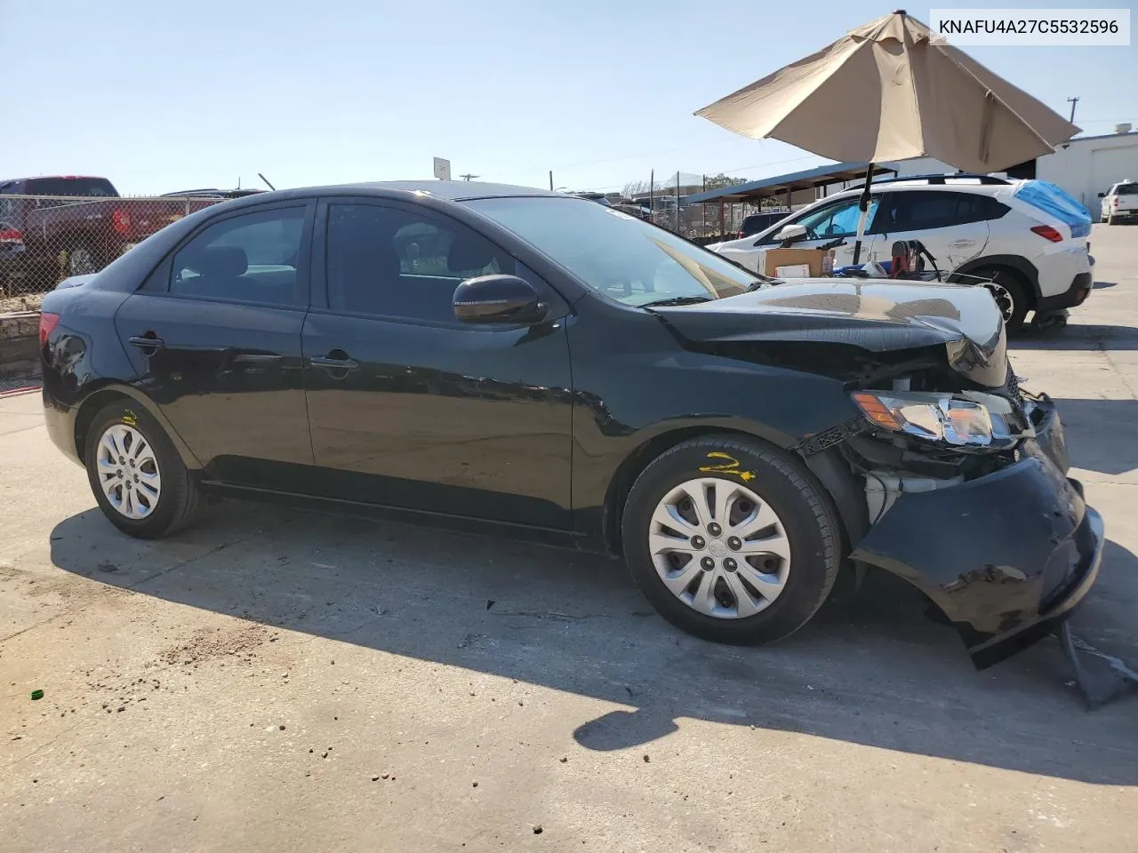 2012 Kia Forte Ex VIN: KNAFU4A27C5532596 Lot: 71670104