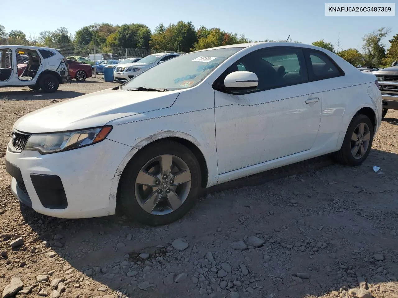 2012 Kia Forte Ex VIN: KNAFU6A26C5487369 Lot: 71701584