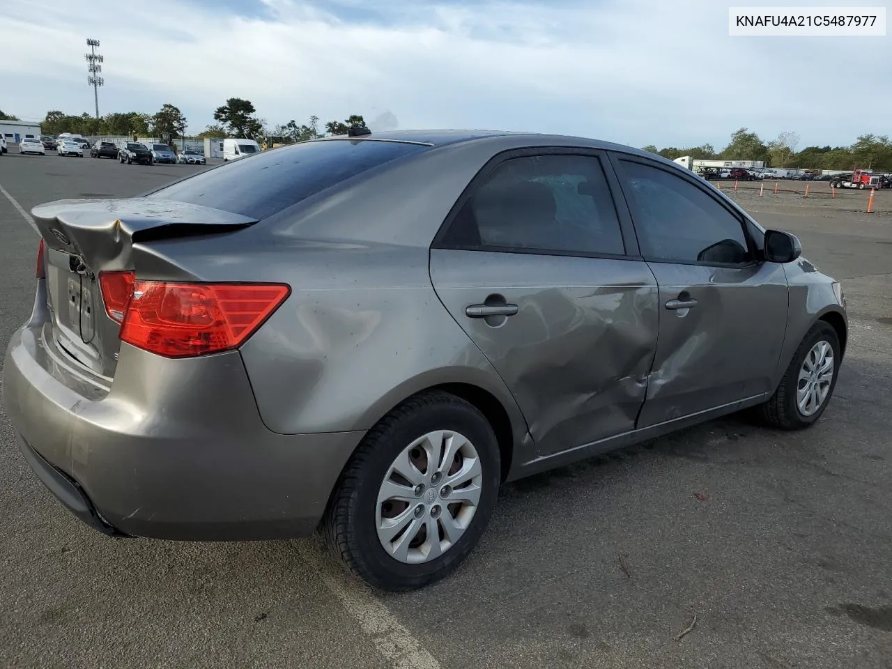 2012 Kia Forte Ex VIN: KNAFU4A21C5487977 Lot: 72039694