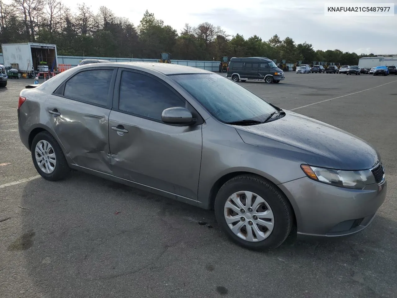 2012 Kia Forte Ex VIN: KNAFU4A21C5487977 Lot: 72039694