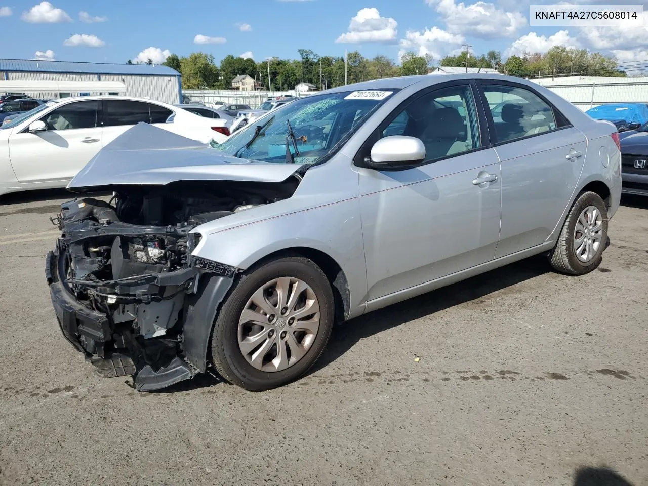 2012 Kia Forte Lx VIN: KNAFT4A27C5608014 Lot: 72072664