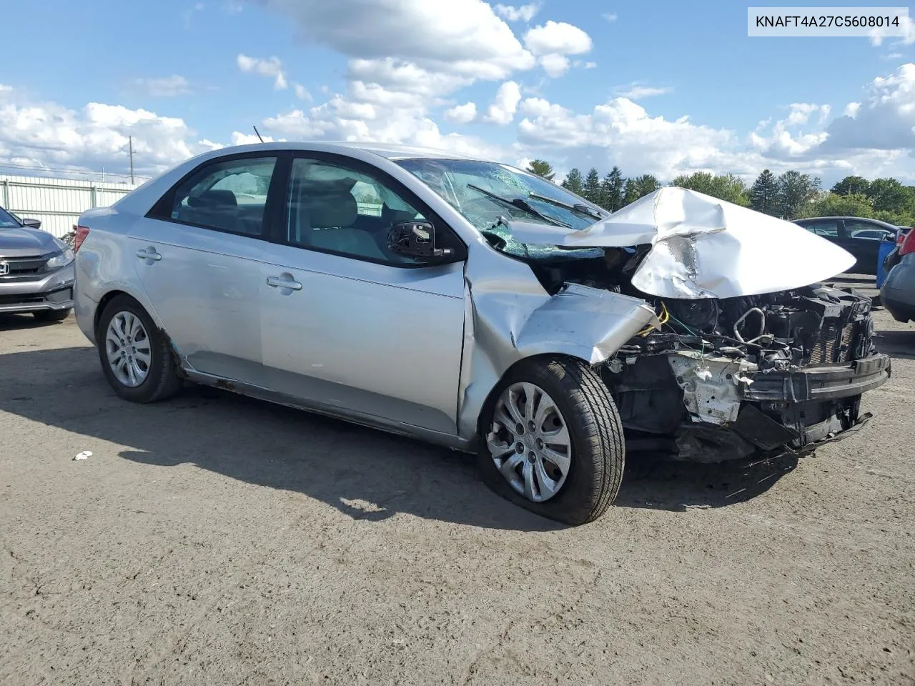 2012 Kia Forte Lx VIN: KNAFT4A27C5608014 Lot: 72072664