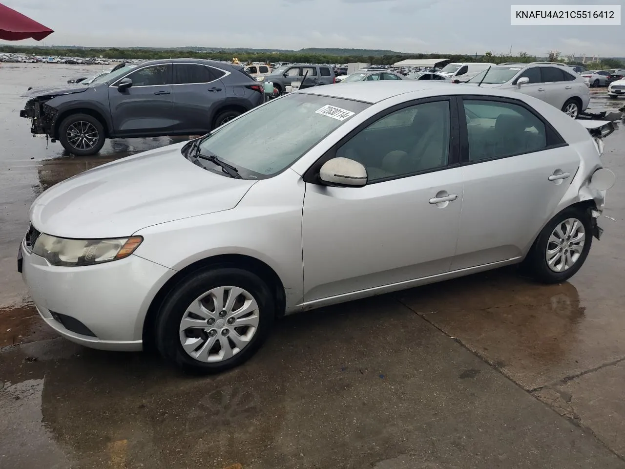 KNAFU4A21C5516412 2012 Kia Forte Ex