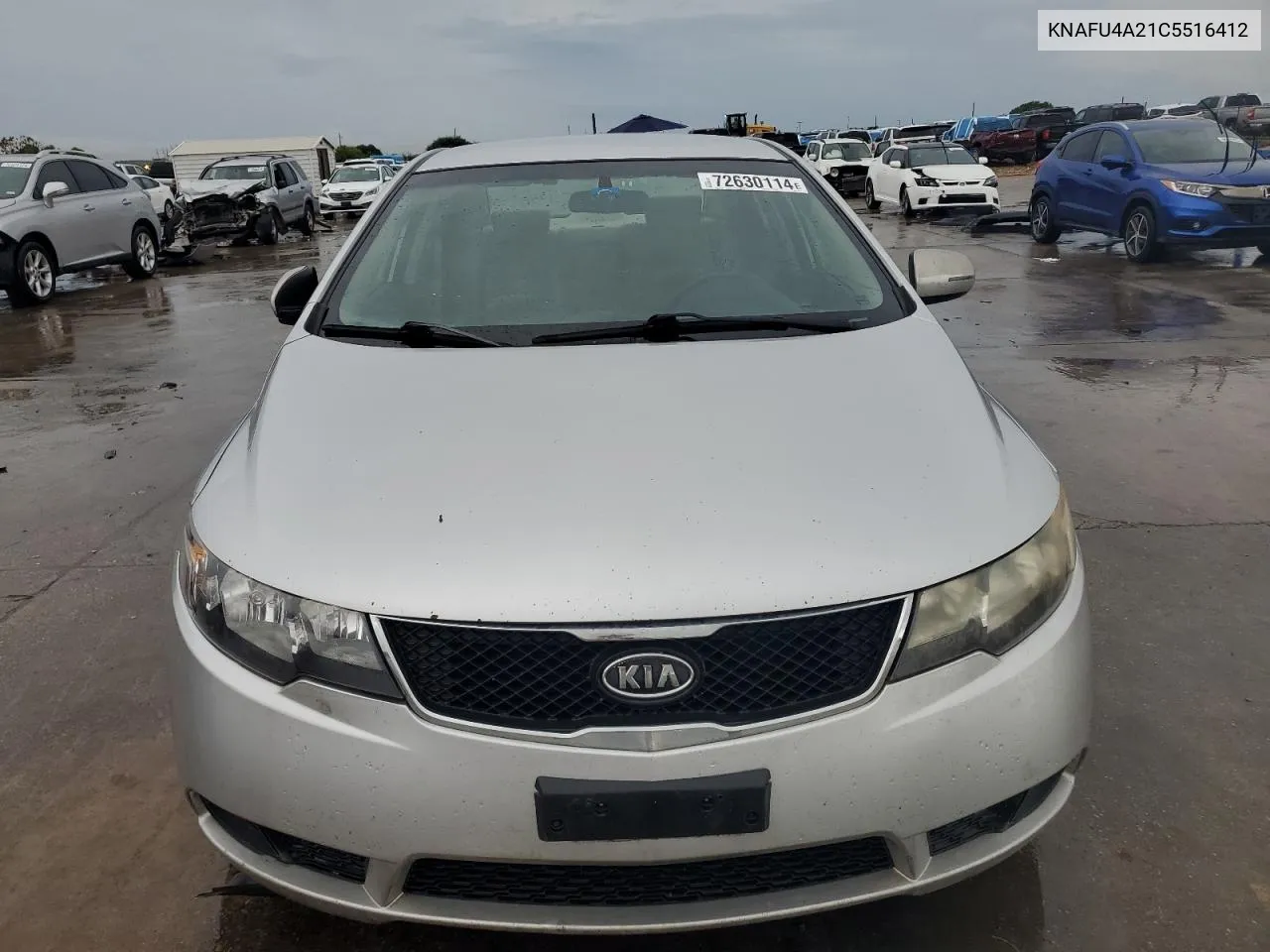 2012 Kia Forte Ex VIN: KNAFU4A21C5516412 Lot: 72630114