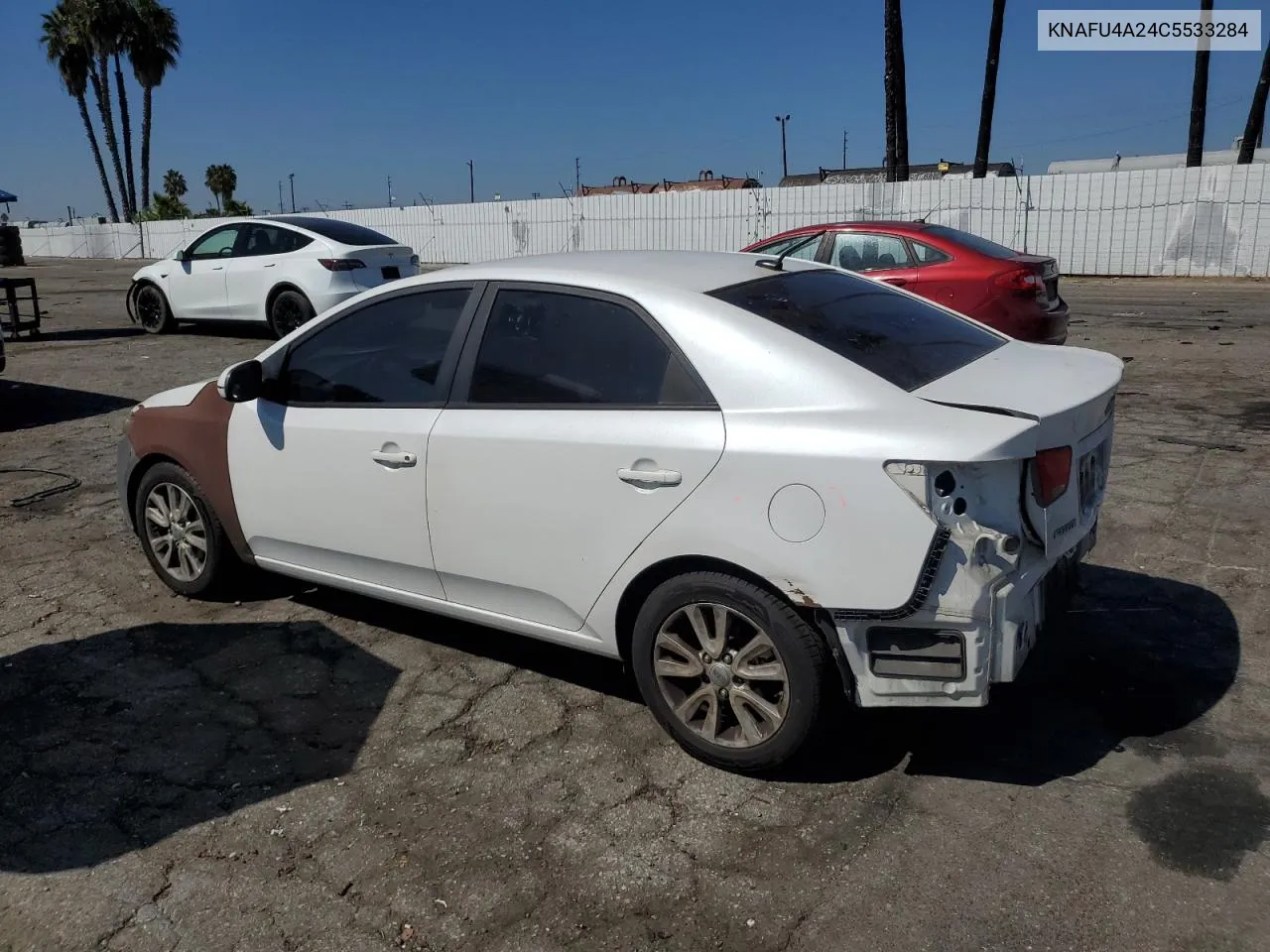 2012 Kia Forte Ex VIN: KNAFU4A24C5533284 Lot: 73039844