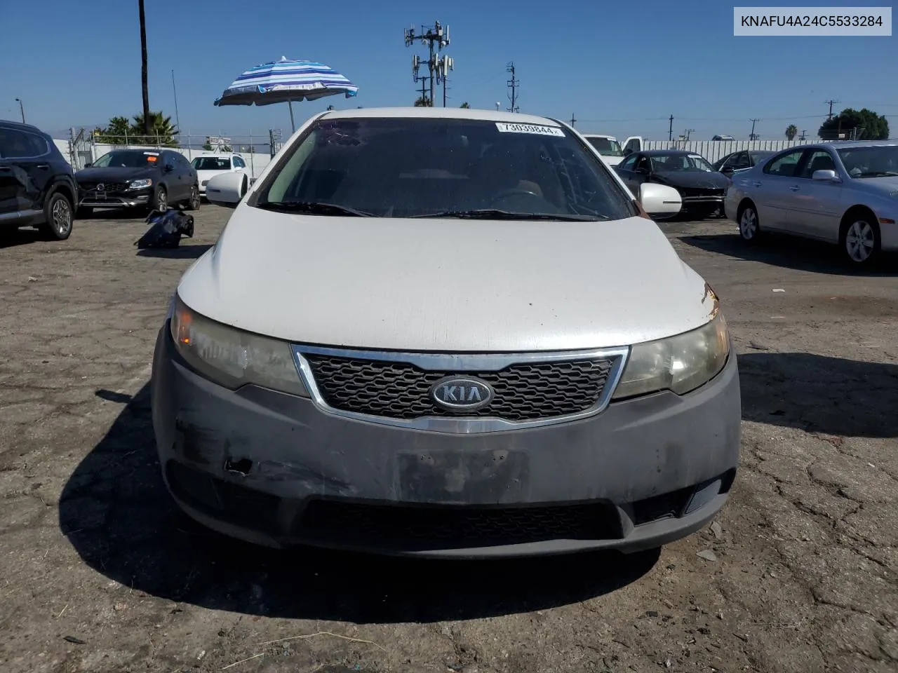 2012 Kia Forte Ex VIN: KNAFU4A24C5533284 Lot: 73039844