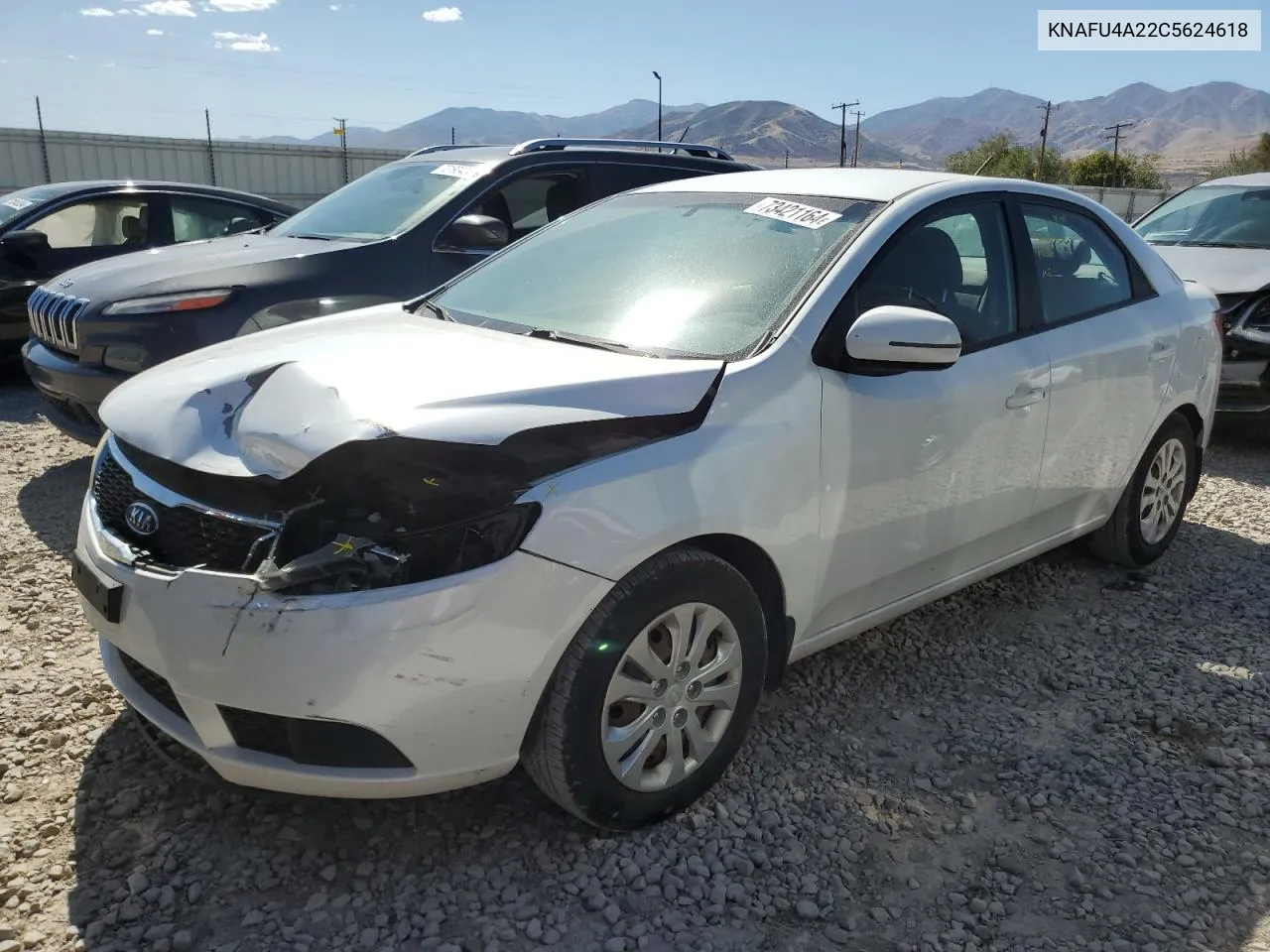 2012 Kia Forte Ex VIN: KNAFU4A22C5624618 Lot: 73421164