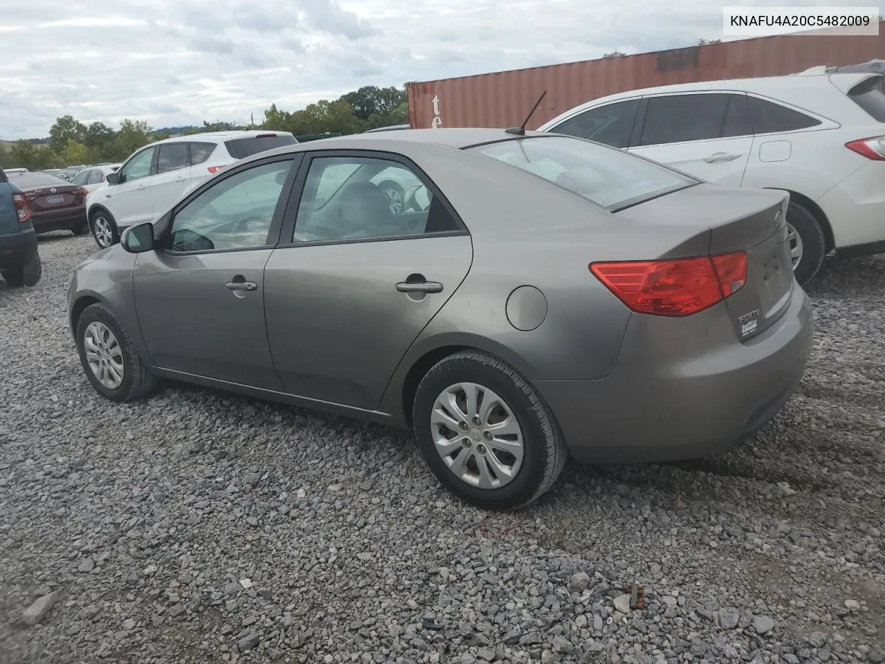 KNAFU4A20C5482009 2012 Kia Forte Ex