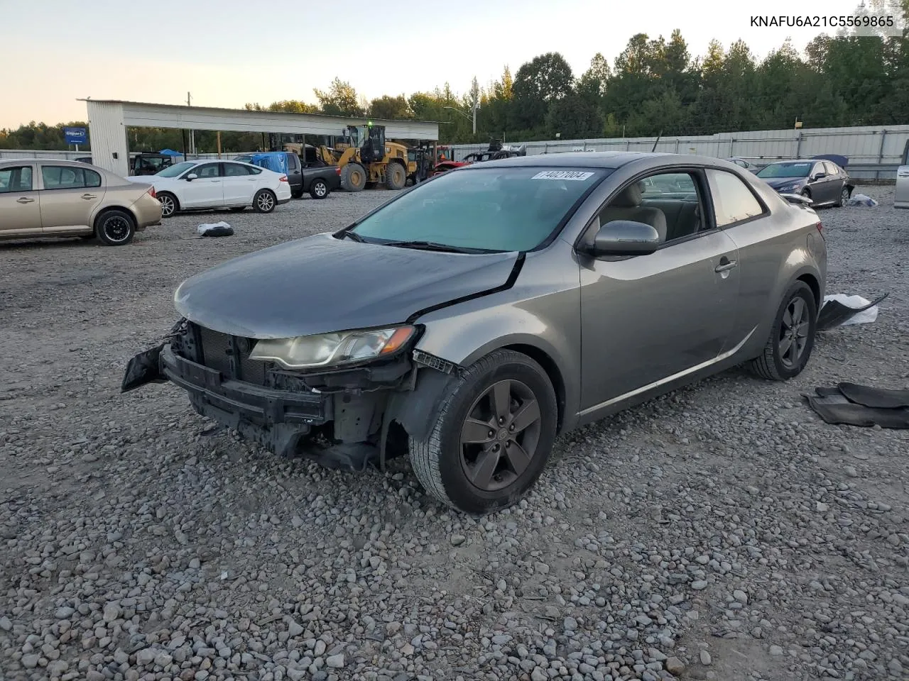 2012 Kia Forte Ex VIN: KNAFU6A21C5569865 Lot: 74027004