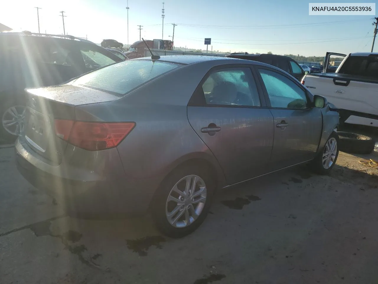 2012 Kia Forte Ex VIN: KNAFU4A20C5553936 Lot: 74035904