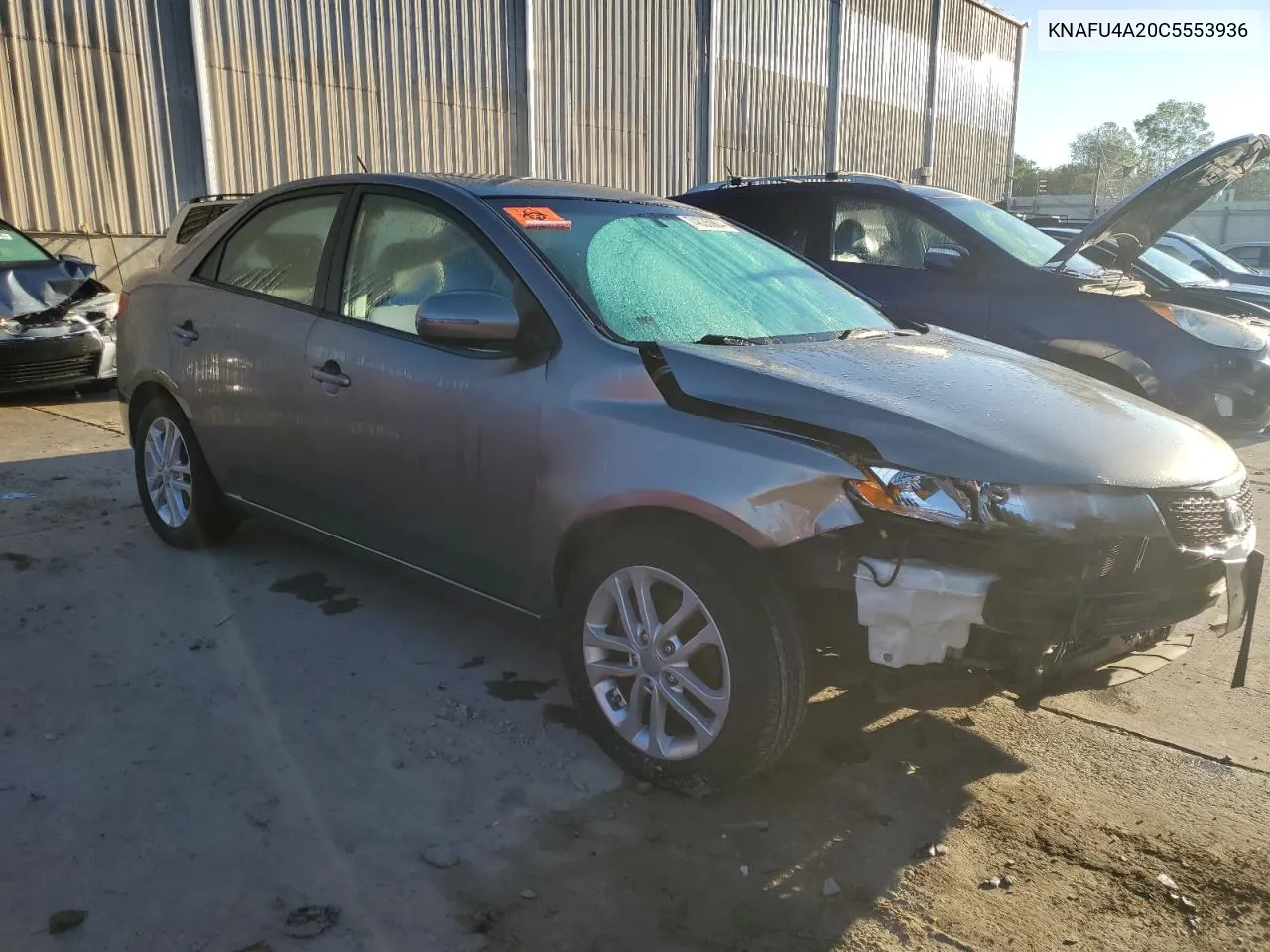 2012 Kia Forte Ex VIN: KNAFU4A20C5553936 Lot: 74035904