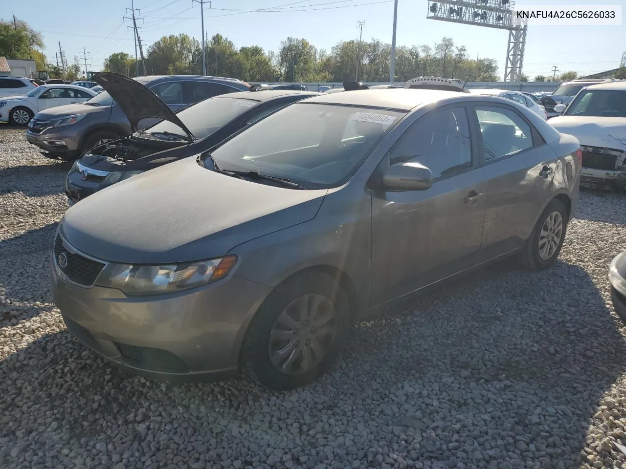 KNAFU4A26C5626033 2012 Kia Forte Ex