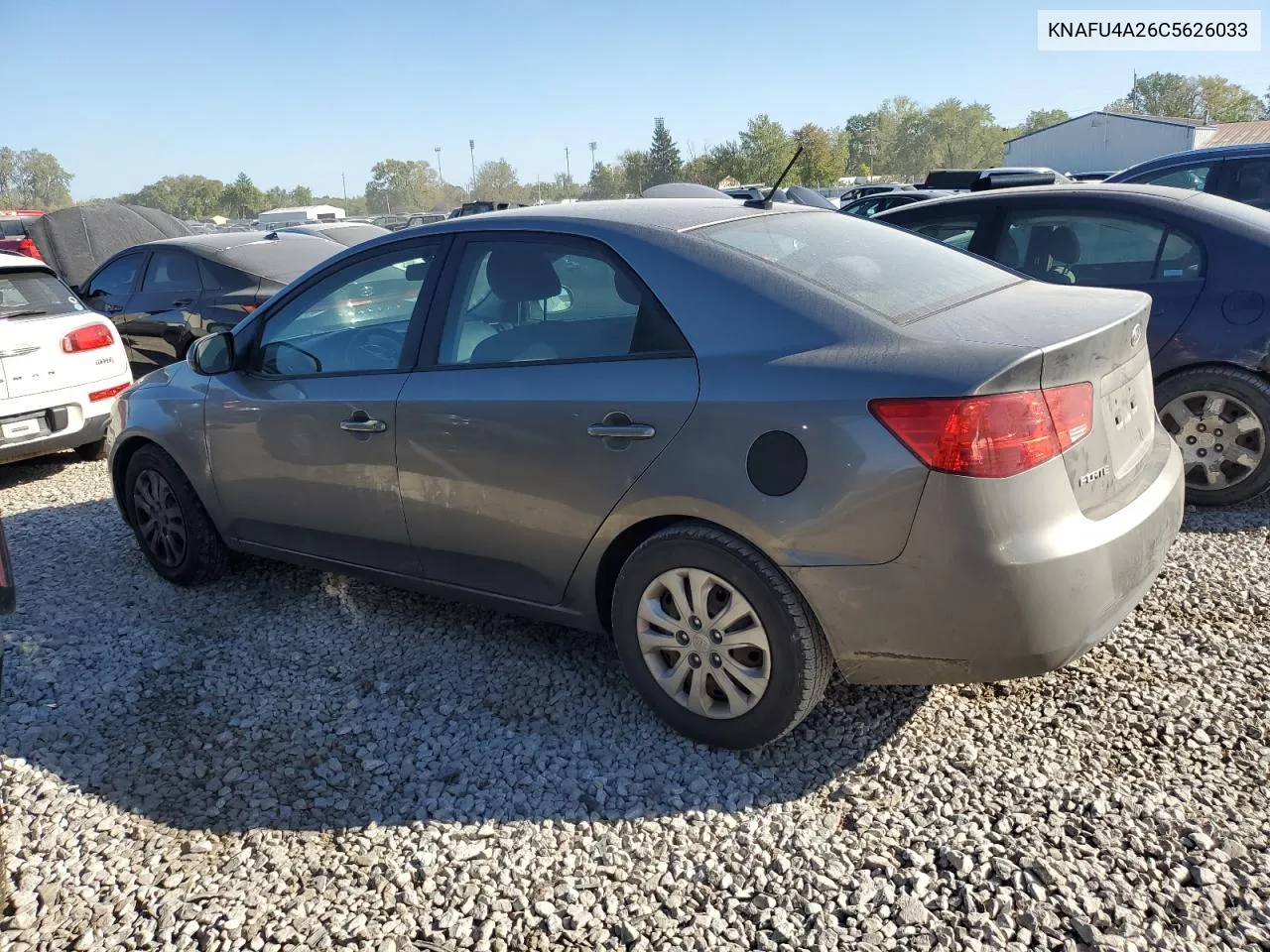 2012 Kia Forte Ex VIN: KNAFU4A26C5626033 Lot: 74364064