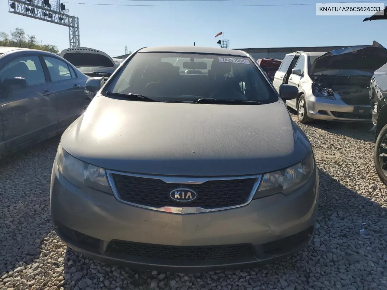 KNAFU4A26C5626033 2012 Kia Forte Ex