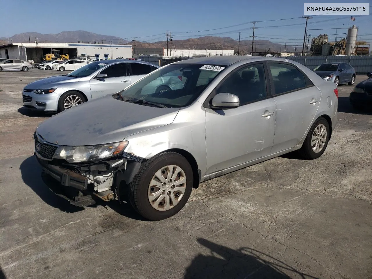 2012 Kia Forte Ex VIN: KNAFU4A26C5575116 Lot: 74530704