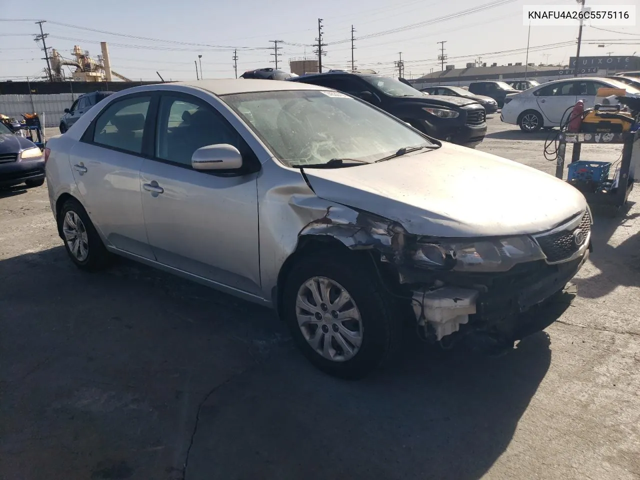 2012 Kia Forte Ex VIN: KNAFU4A26C5575116 Lot: 74530704