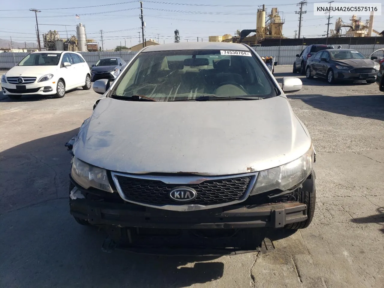 2012 Kia Forte Ex VIN: KNAFU4A26C5575116 Lot: 74530704