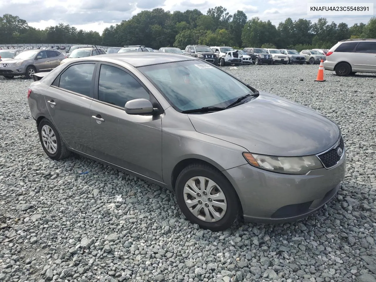 2012 Kia Forte Ex VIN: KNAFU4A23C5548391 Lot: 74562964