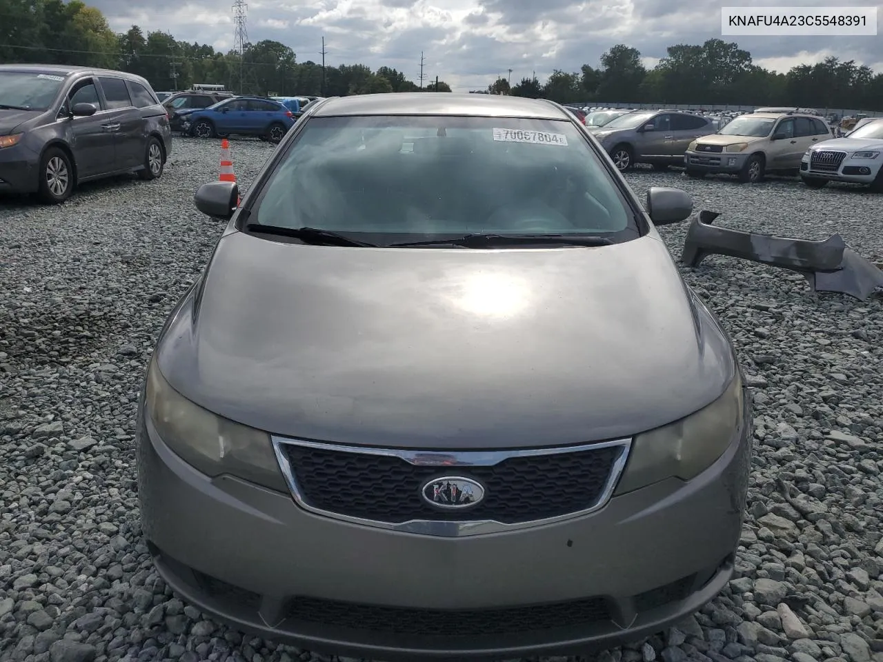 2012 Kia Forte Ex VIN: KNAFU4A23C5548391 Lot: 74562964