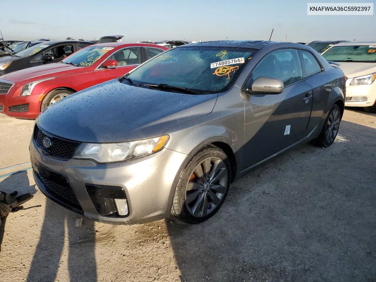 2012 Kia Forte Sx VIN: KNAFW6A36C5592397 Lot: 74805764