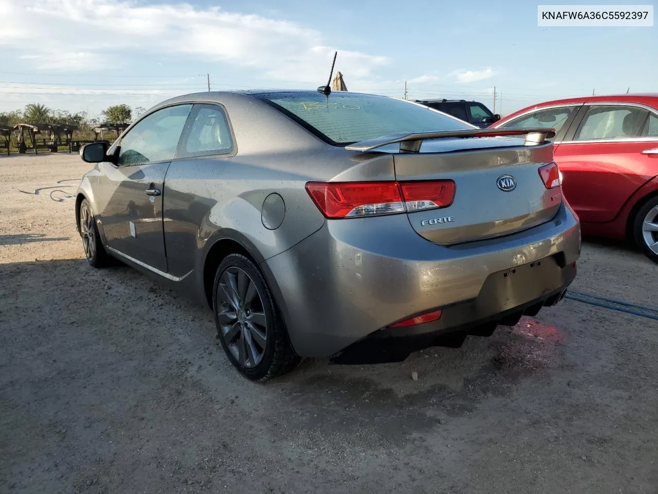 2012 Kia Forte Sx VIN: KNAFW6A36C5592397 Lot: 74805764