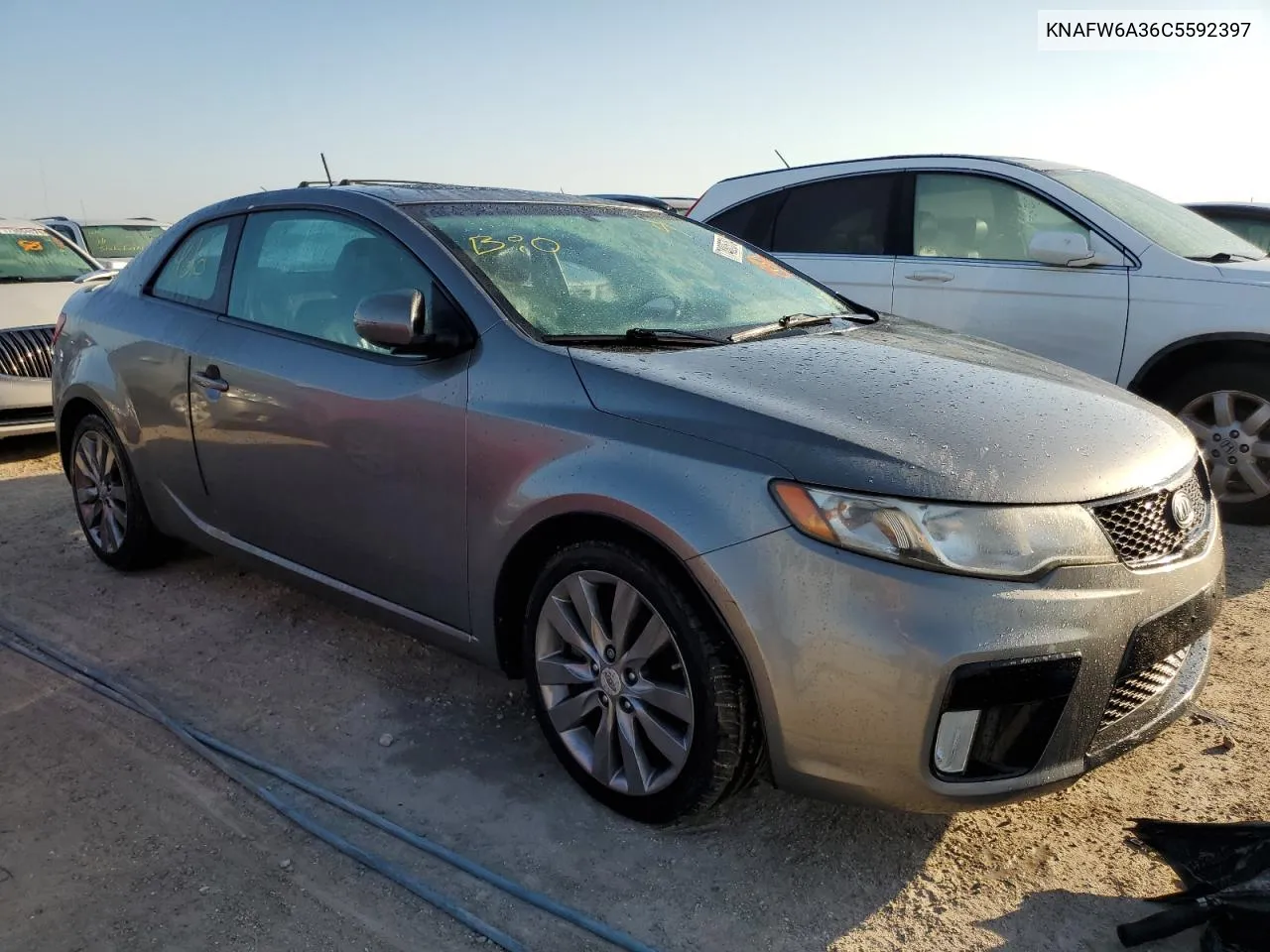 2012 Kia Forte Sx VIN: KNAFW6A36C5592397 Lot: 74805764