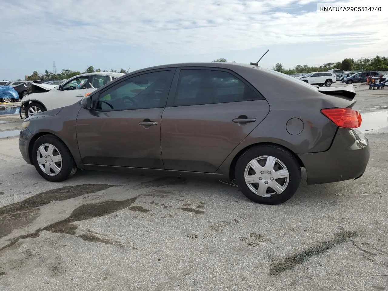 2012 Kia Forte Ex VIN: KNAFU4A29C5534740 Lot: 75196554