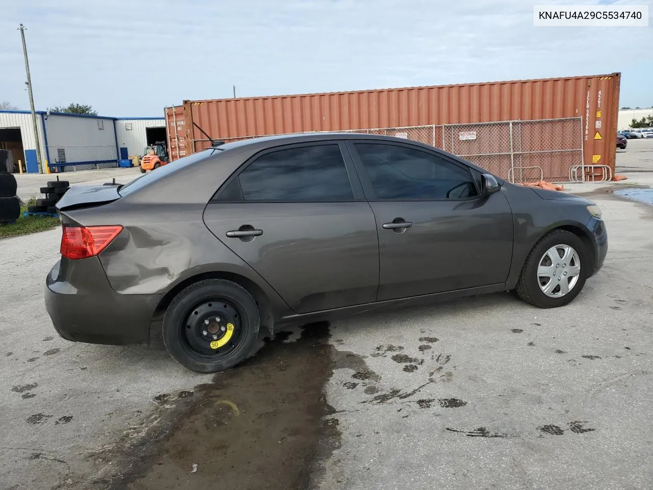 2012 Kia Forte Ex VIN: KNAFU4A29C5534740 Lot: 75196554