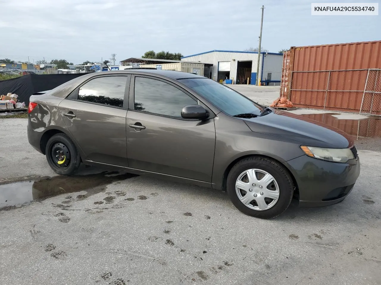 2012 Kia Forte Ex VIN: KNAFU4A29C5534740 Lot: 75196554