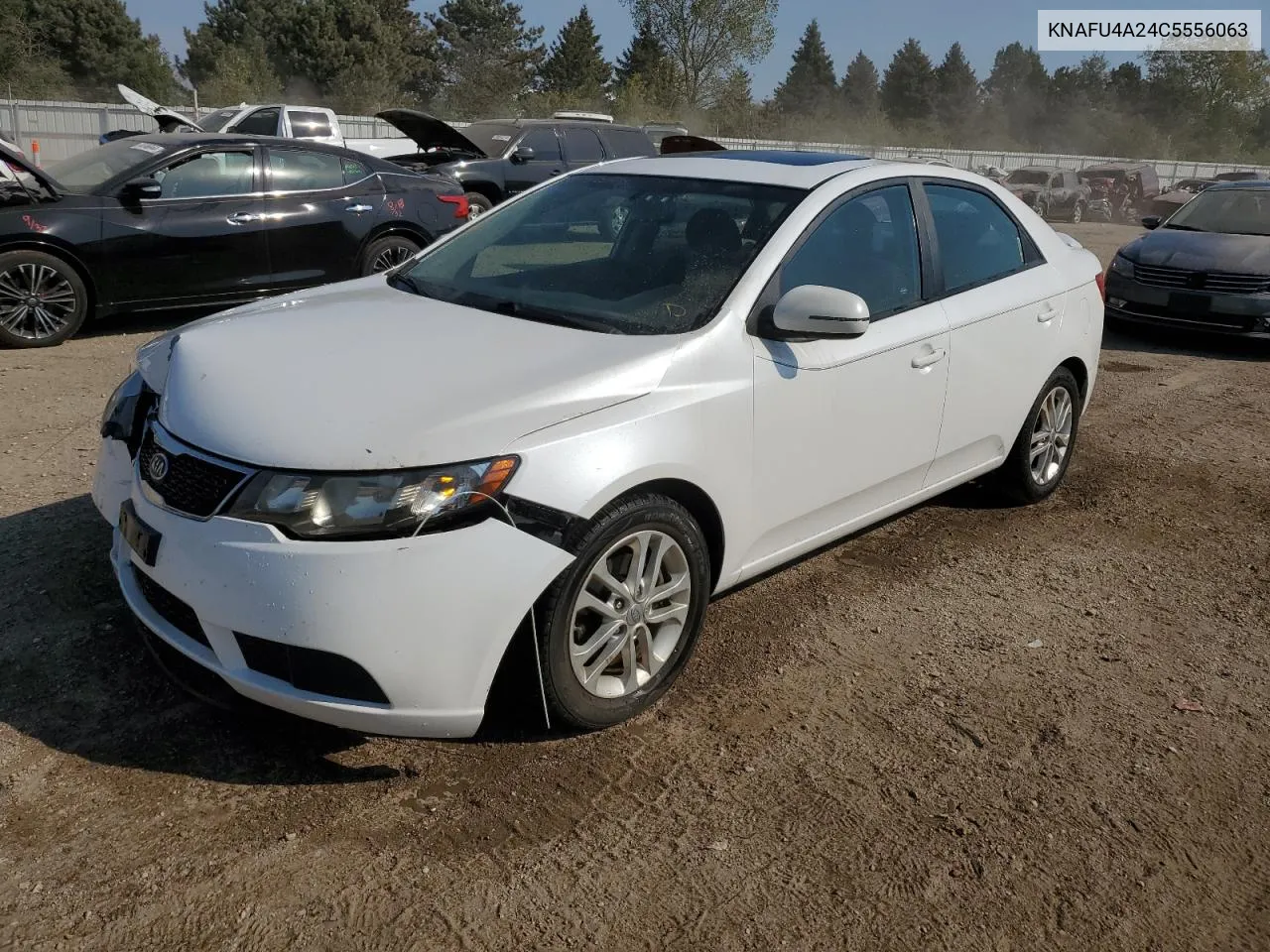 2012 Kia Forte Ex VIN: KNAFU4A24C5556063 Lot: 75242594