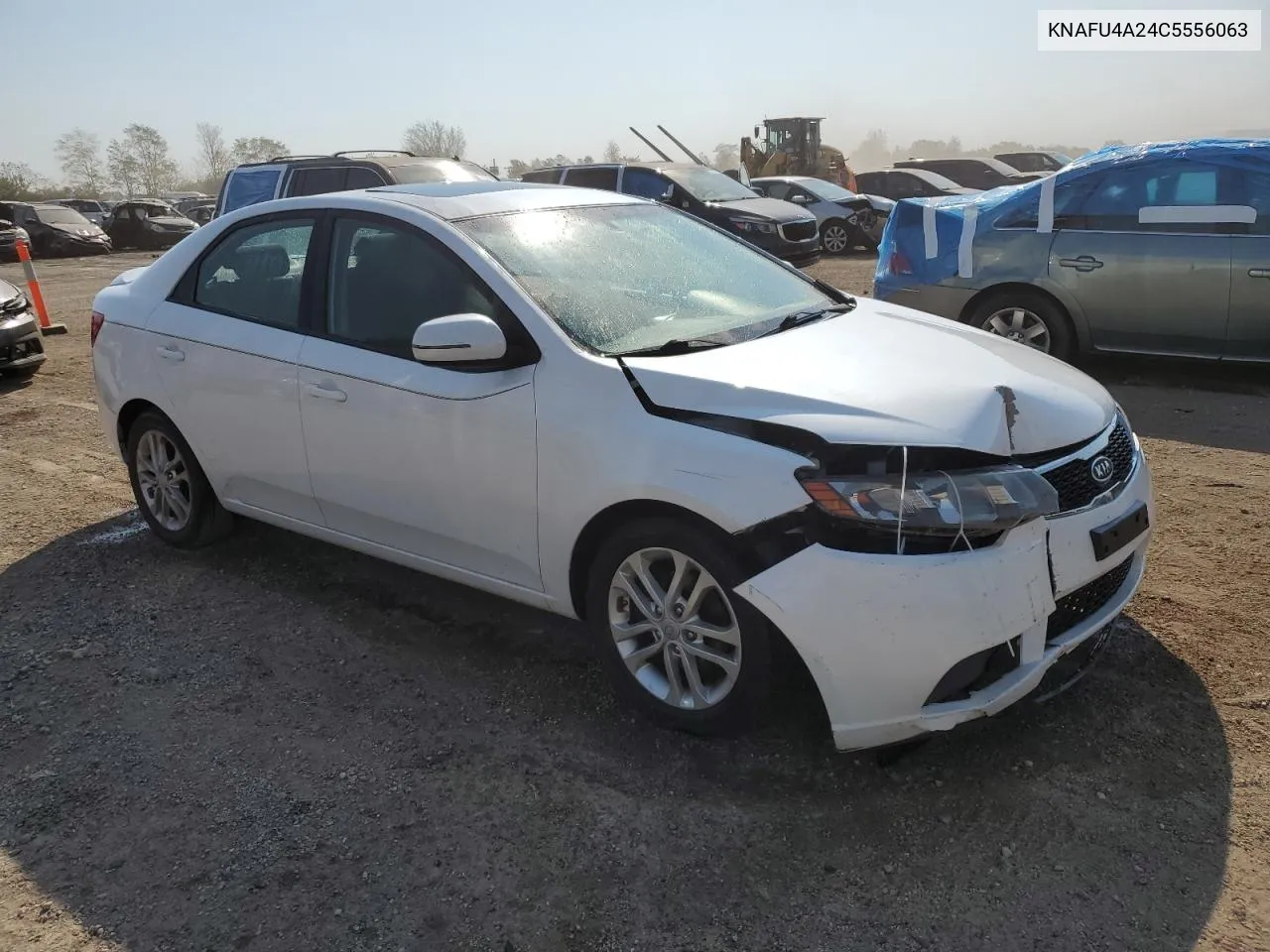 2012 Kia Forte Ex VIN: KNAFU4A24C5556063 Lot: 75242594