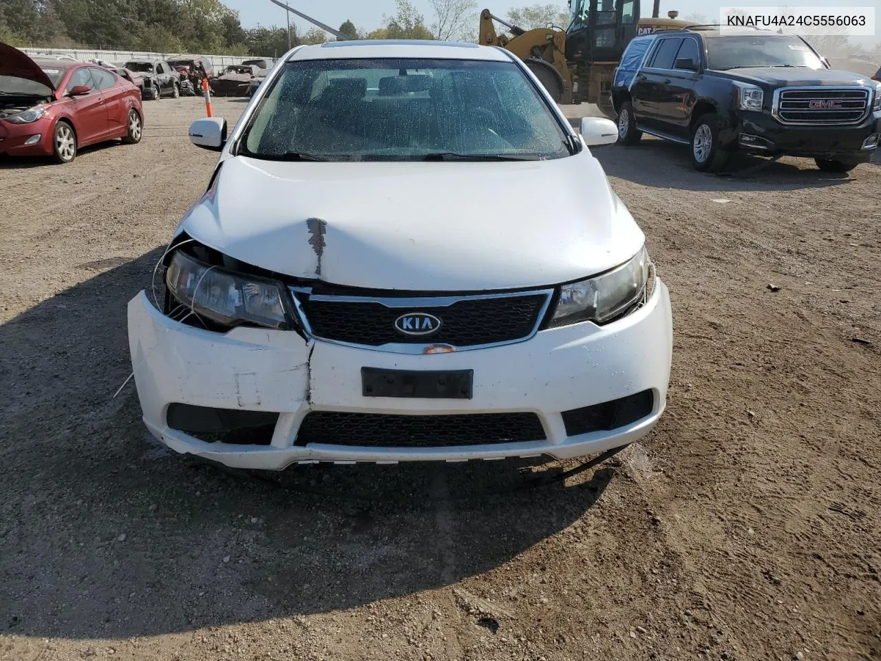 2012 Kia Forte Ex VIN: KNAFU4A24C5556063 Lot: 75242594