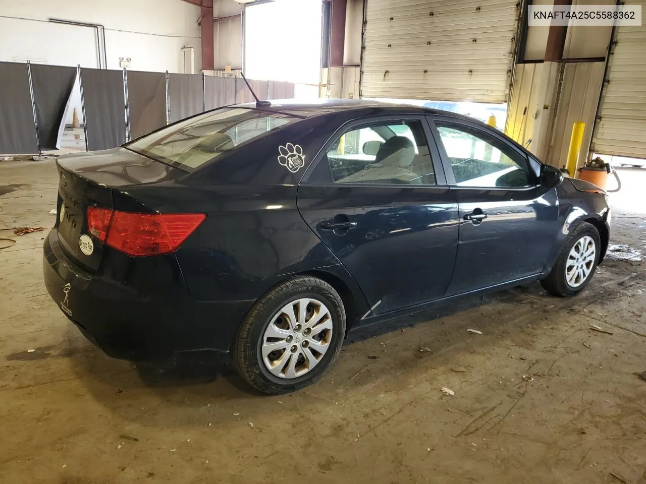 2012 Kia Forte Lx VIN: KNAFT4A25C5588362 Lot: 75558664