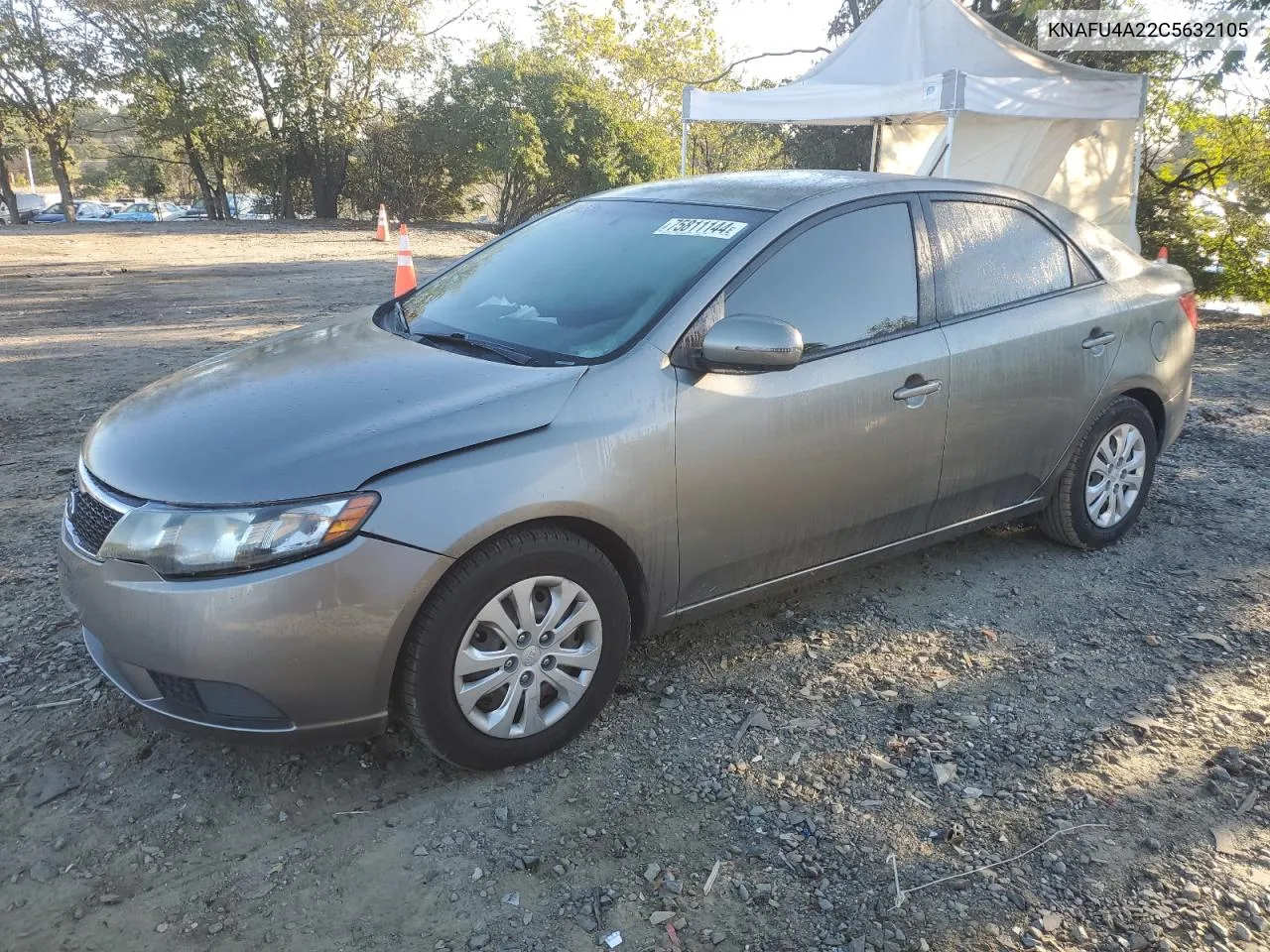 2012 Kia Forte Ex VIN: KNAFU4A22C5632105 Lot: 75811144