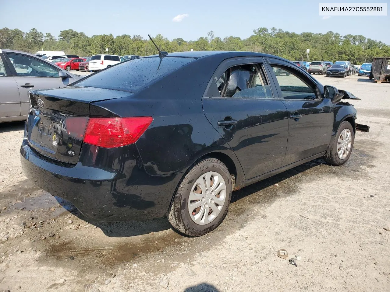 2012 Kia Forte Ex VIN: KNAFU4A27C5552881 Lot: 75853524