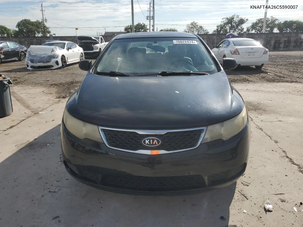 2012 Kia Forte Lx VIN: KNAFT4A26C5590007 Lot: 76022474