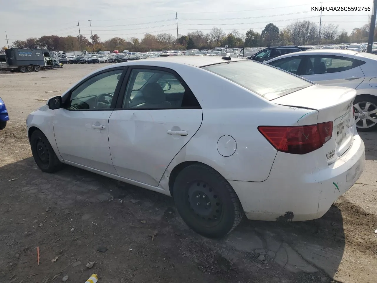 2012 Kia Forte Ex VIN: KNAFU4A26C5592756 Lot: 76312634