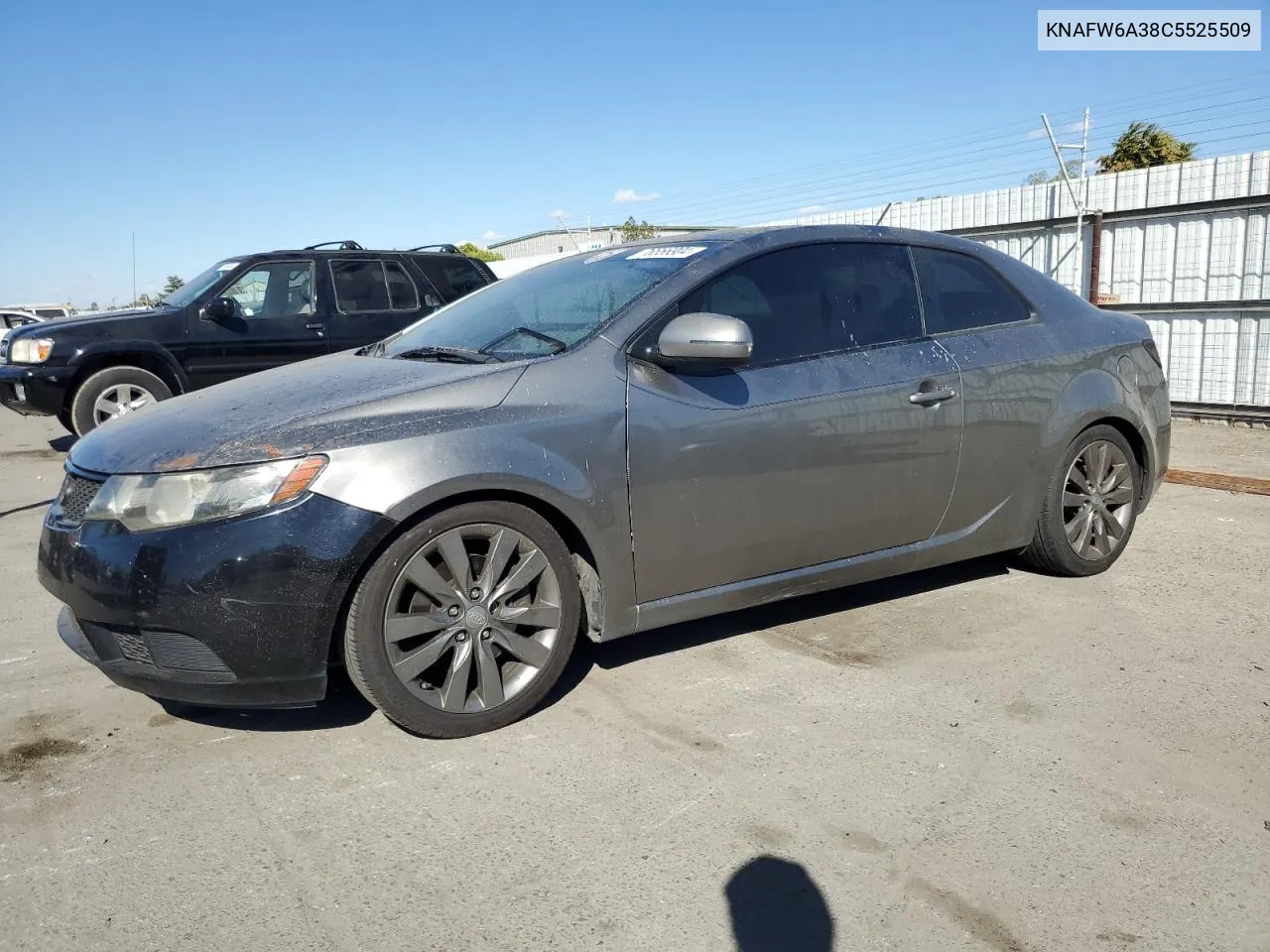 2012 Kia Forte Sx VIN: KNAFW6A38C5525509 Lot: 76556904