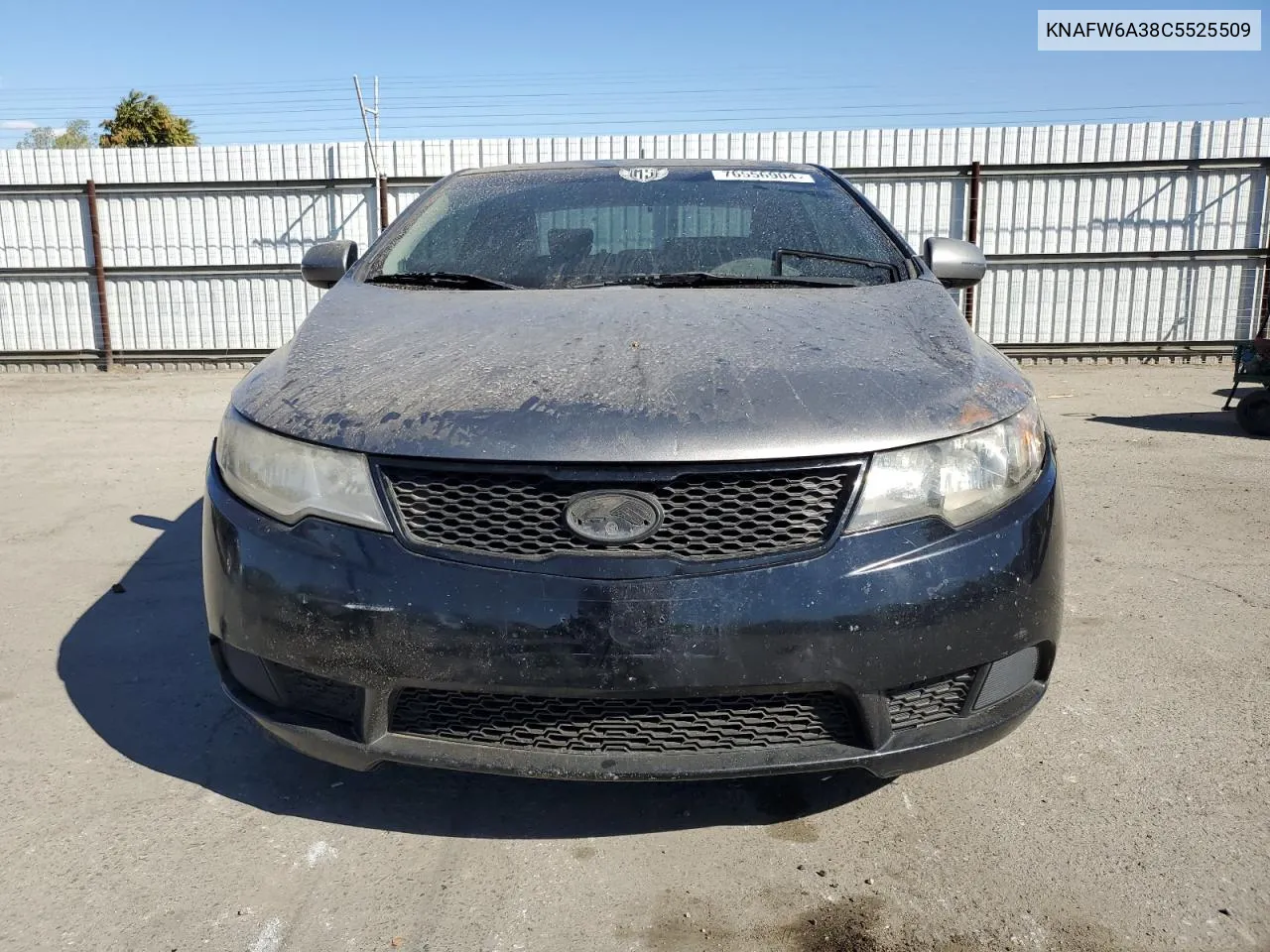 KNAFW6A38C5525509 2012 Kia Forte Sx