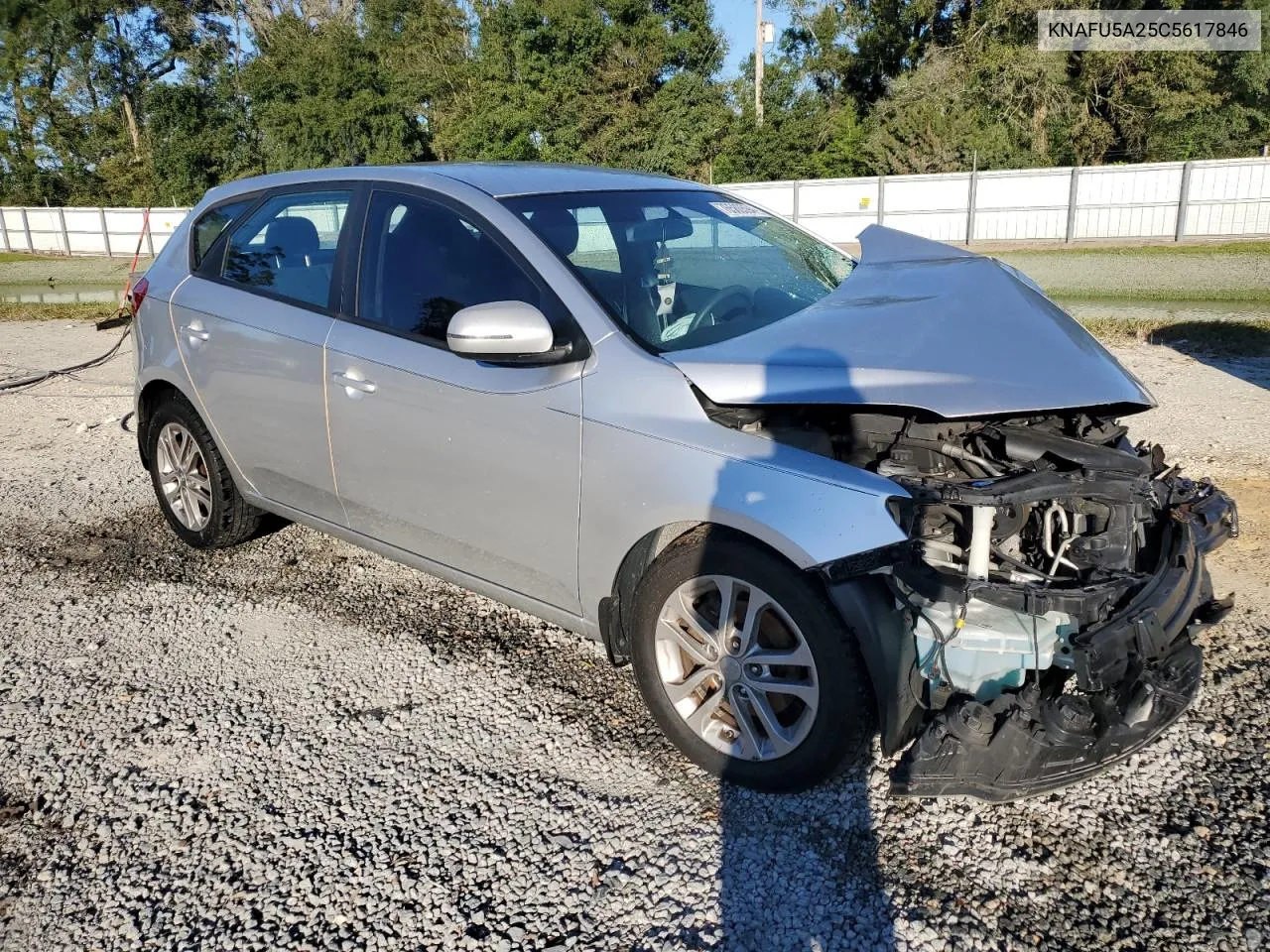 2012 Kia Forte Ex VIN: KNAFU5A25C5617846 Lot: 76580594