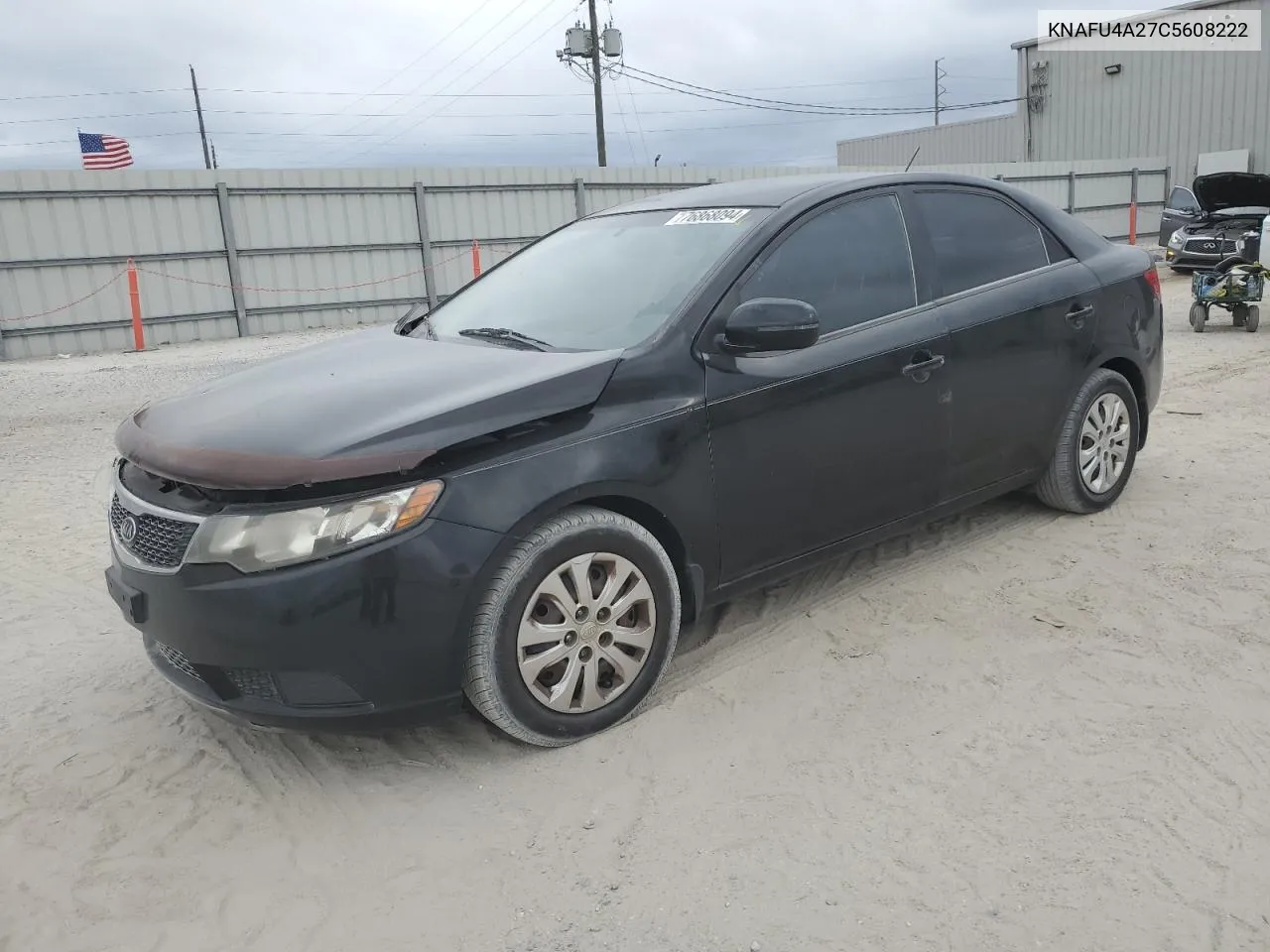 2012 Kia Forte Ex VIN: KNAFU4A27C5608222 Lot: 76868094