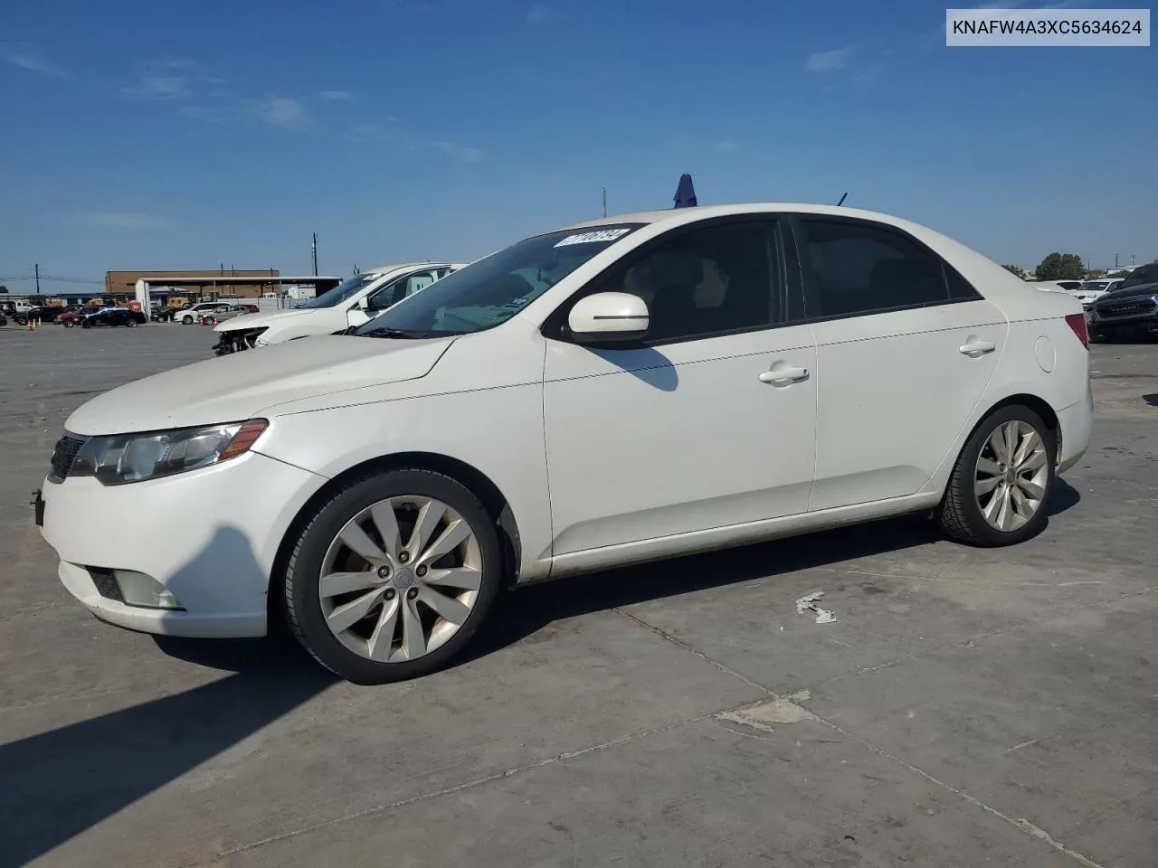 2012 Kia Forte Sx VIN: KNAFW4A3XC5634624 Lot: 77106734