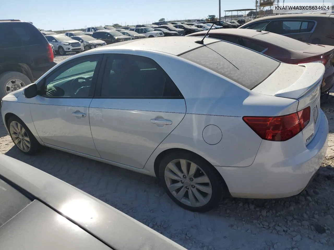 2012 Kia Forte Sx VIN: KNAFW4A3XC5634624 Lot: 77106734